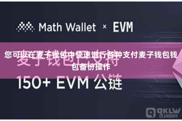 您可以在麦子钱包中快速进行各种支付麦子钱包钱包备份操作