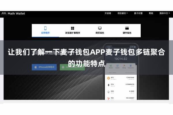 让我们了解一下麦子钱包APP麦子钱包多链聚合的功能特点