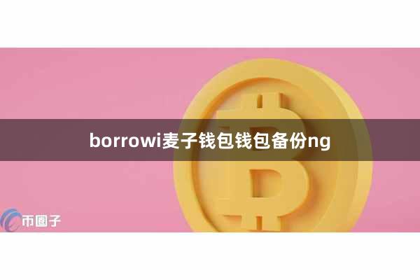 borrowi麦子钱包钱包备份ng